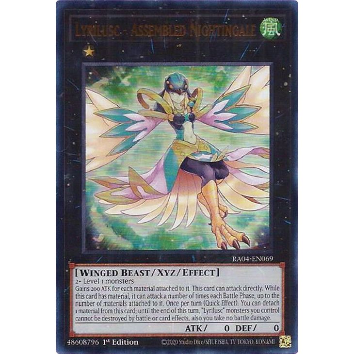 Image for Lyrilusc - Assembled Nightingale (UR) (RA04-EN069) - YuGiOh