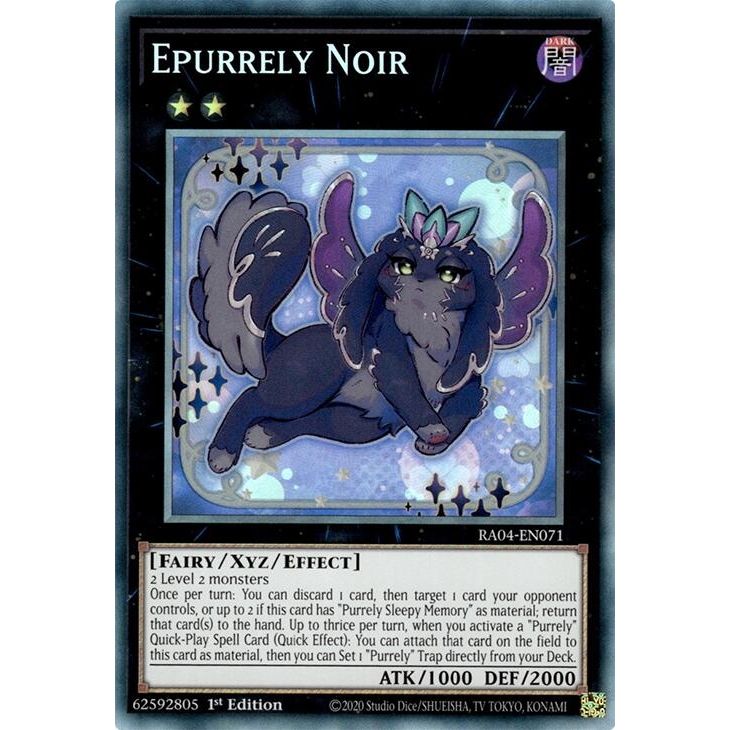 Image for Epurrely Noir (PCR) (RA04-EN071) - YuGiOh
