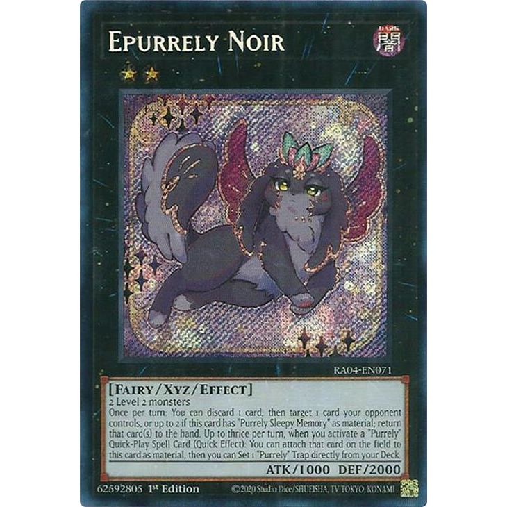 Image for Epurrely Noir (Secret Rare) (RA04-EN071) - YuGiOh