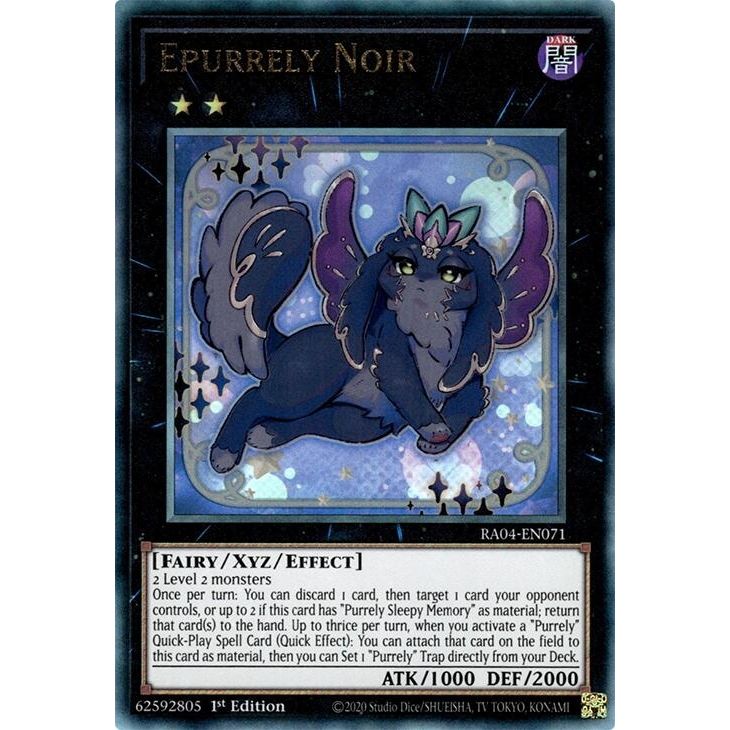 Image for Epurrely Noir (PUR) (RA04-EN071) - YuGiOh