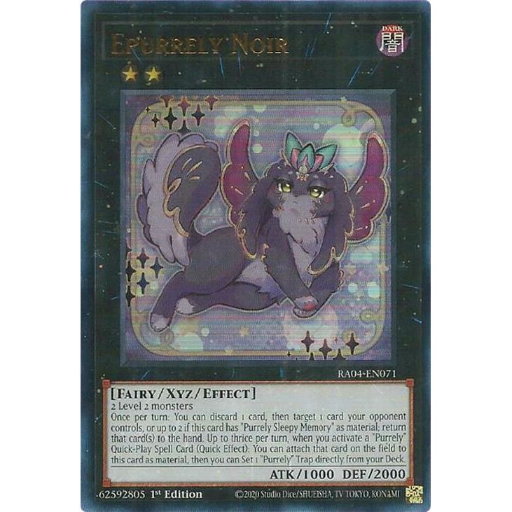 Image for Epurrely Noir (UR) (RA04-EN071) - YuGiOh