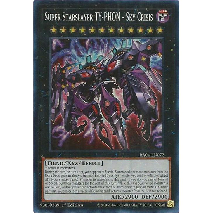 Image for Super Starslayer TY-PHON - Sky Crisis (RA04-EN072) - YuGiOh