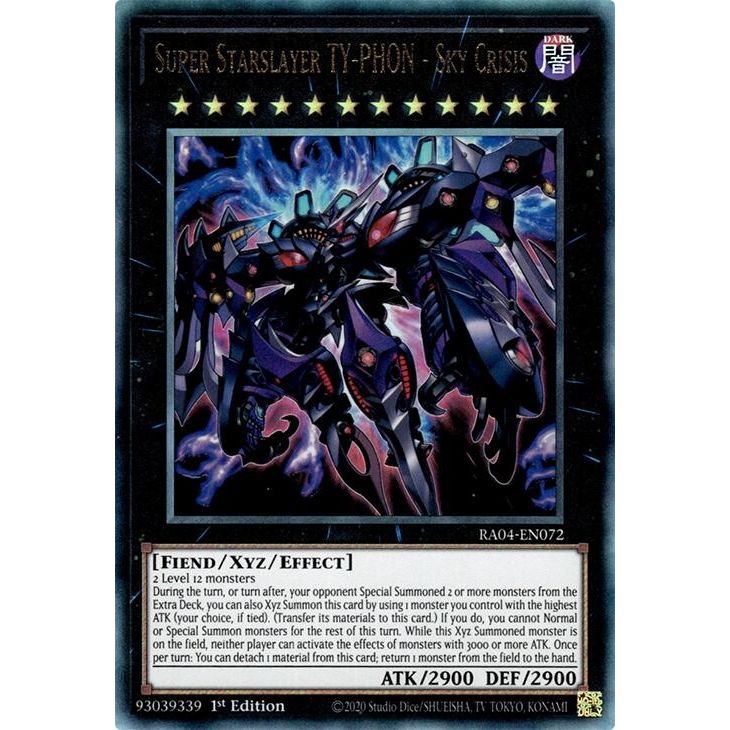 Image for Super Starslayer TY-PHON - Sky Crisis (PUR) (RA04-EN072) - YuGiOh