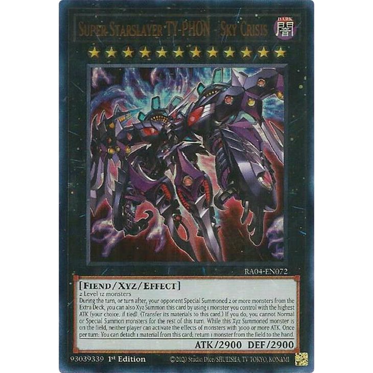 Image for Super Starslayer TY-PHON - Sky Crisis (UR) (RA04-EN072) - YuGiOh
