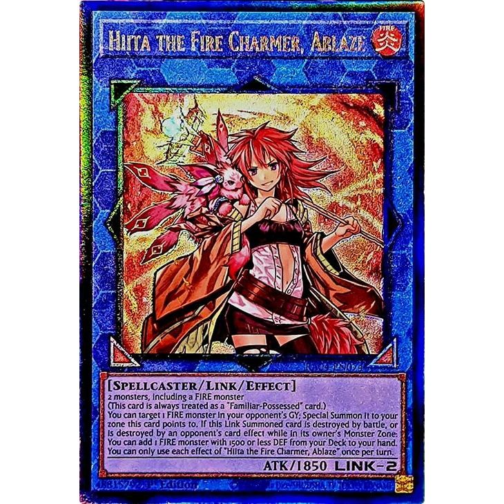 Image for Hiita the Fire Charmer, Ablaze (PUR) (RA04-EN074) - YuGiOh