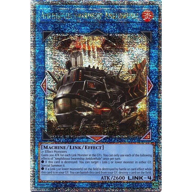 Image for Amphibious Swarmship Amblowhale (Quarter Century Secret Rare) (RA04-EN077) - YuGiOh