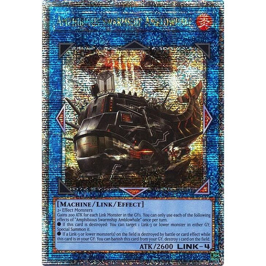 Image for Amphibious Swarmship Amblowhale (Quarter Century Secret Rare) (RA04-EN077) - YuGiOh