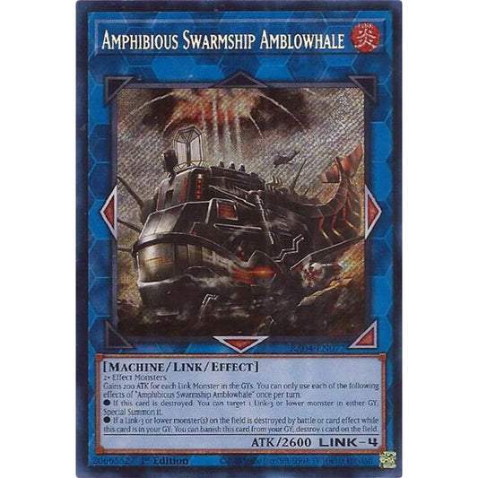 Image for Amphibious Swarmship Amblowhale (Secret Rare) (RA04-EN077) - YuGiOh