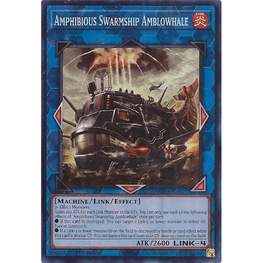 Image for Amphibious Swarmship Amblowhale (RA04-EN077) - YuGiOh