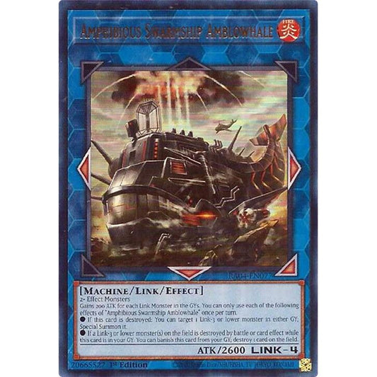 Image for Amphibious Swarmship Amblowhale (UR) (RA04-EN077) - YuGiOh