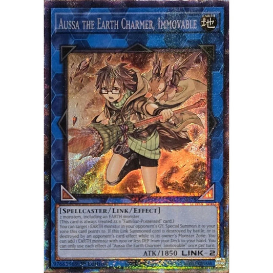 Image for Aussa the Earth Charmer, Immovable (PCR) (RA04-EN078) - YuGiOh