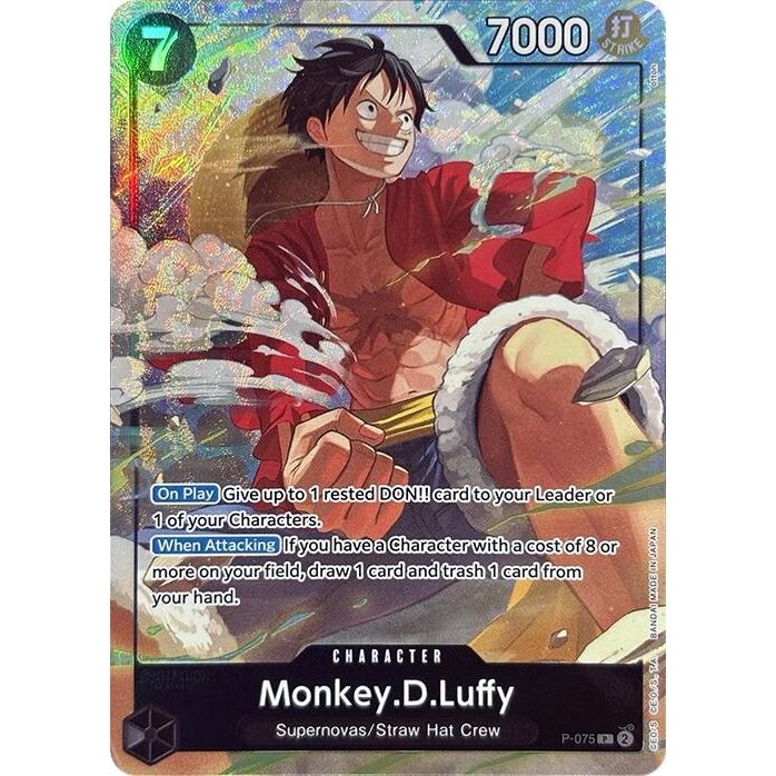Image for Monkey.D.Luffy (Premium Card Collection -Best Selection Vol. 3-) (P-075) (OP-PR) - One Piece Card Game