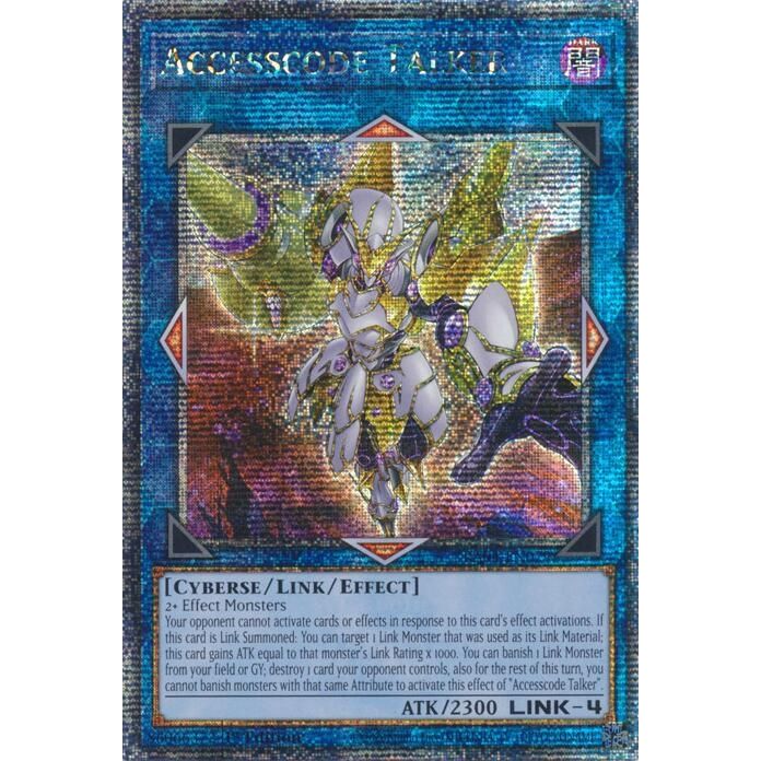 Image for Accesscode Talker (New Art) (Quarter Century Secret Rare) (RA04-EN079) - YuGiOh