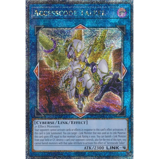 Image for Accesscode Talker (New Art) (Quarter Century Secret Rare) (RA04-EN079) - YuGiOh