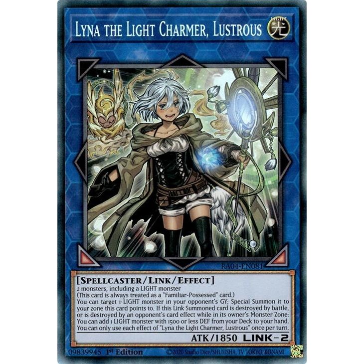 Image for Lyna the Light Charmer, Lustrous (PCR) (RA04-EN081) - YuGiOh