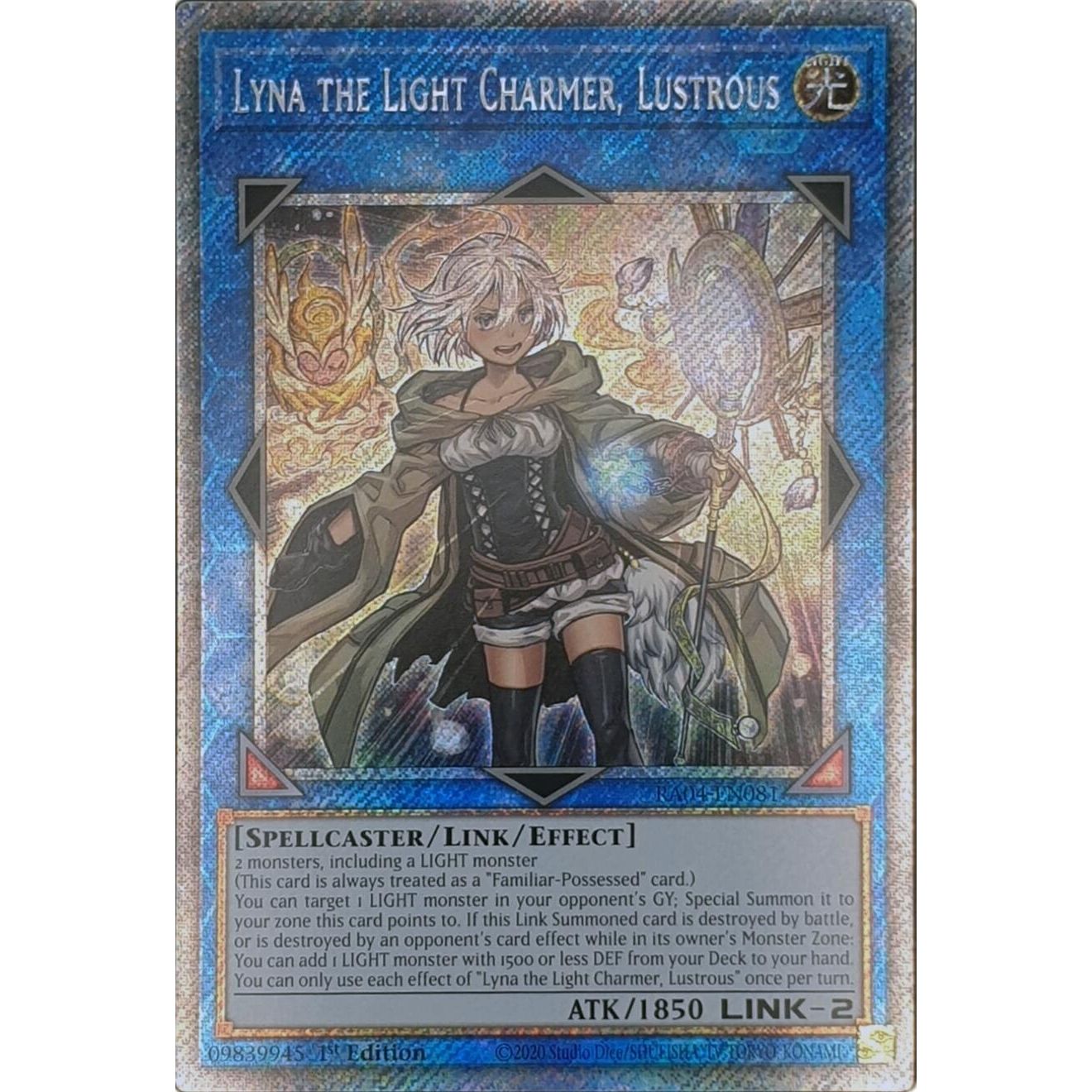 Image for Lyna the Light Charmer, Lustrous (Platinum Secret Rare) (RA04-EN081) - YuGiOh