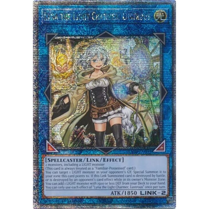 Image for Lyna the Light Charmer, Lustrous (Quarter Century Secret Rare) (RA04-EN081) - YuGiOh