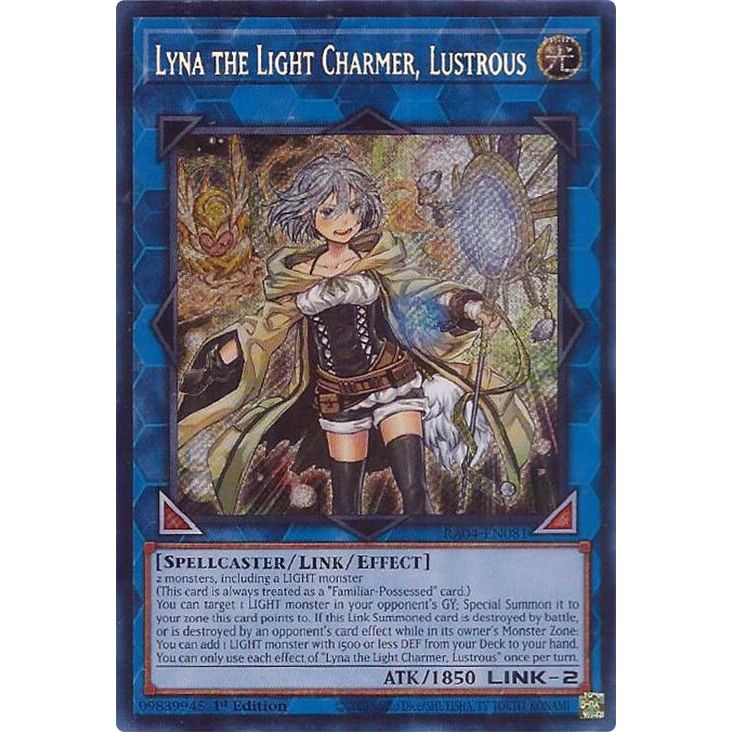 Image for Lyna the Light Charmer, Lustrous (Secret Rare) (RA04-EN081) - YuGiOh