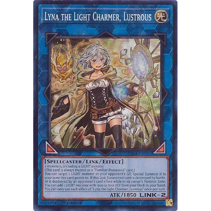 Image for Lyna the Light Charmer, Lustrous (RA04-EN081) - YuGiOh