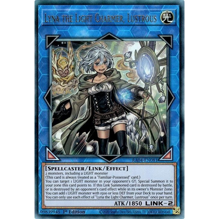 Image for Lyna the Light Charmer, Lustrous (PUR) (RA04-EN081) - YuGiOh
