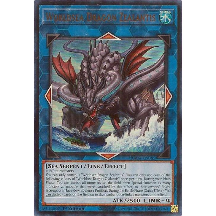 Image for Worldsea Dragon Zealantis (UR) (RA04-EN082) - YuGiOh