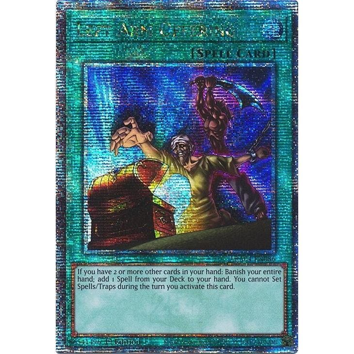 Image for Left Arm Offering (Quarter Century Secret Rare) (RA04-EN086) - YuGiOh