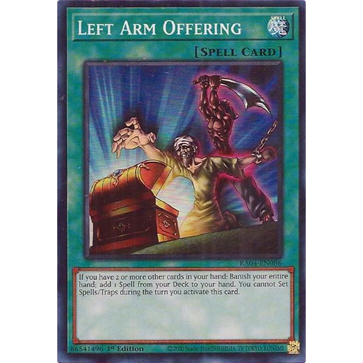 Image for Left Arm Offering (RA04-EN086) - YuGiOh