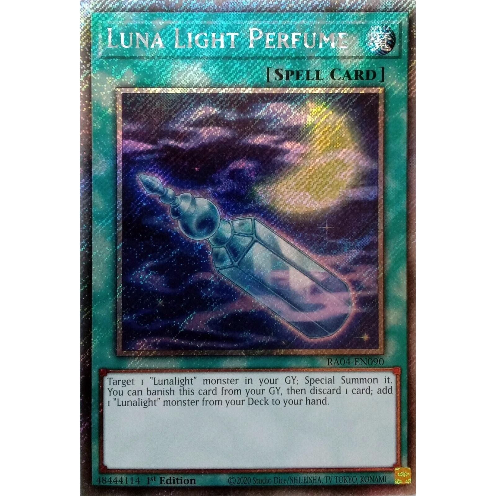 Image for Luna Light Perfume (Platinum Secret Rare) (RA04-EN090) - YuGiOh