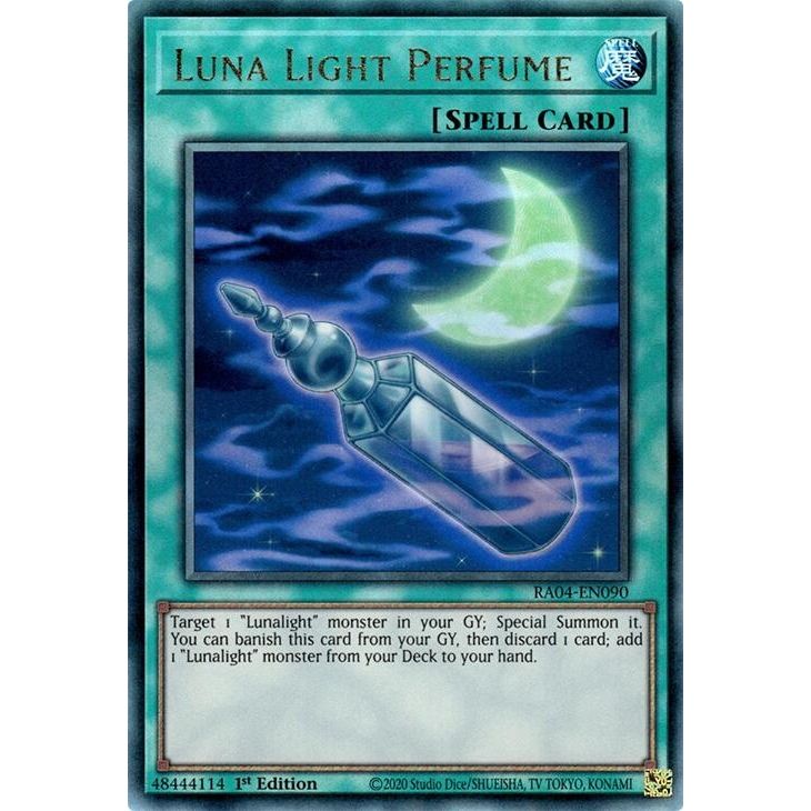 Image for Luna Light Perfume (PUR) (RA04-EN090) - YuGiOh