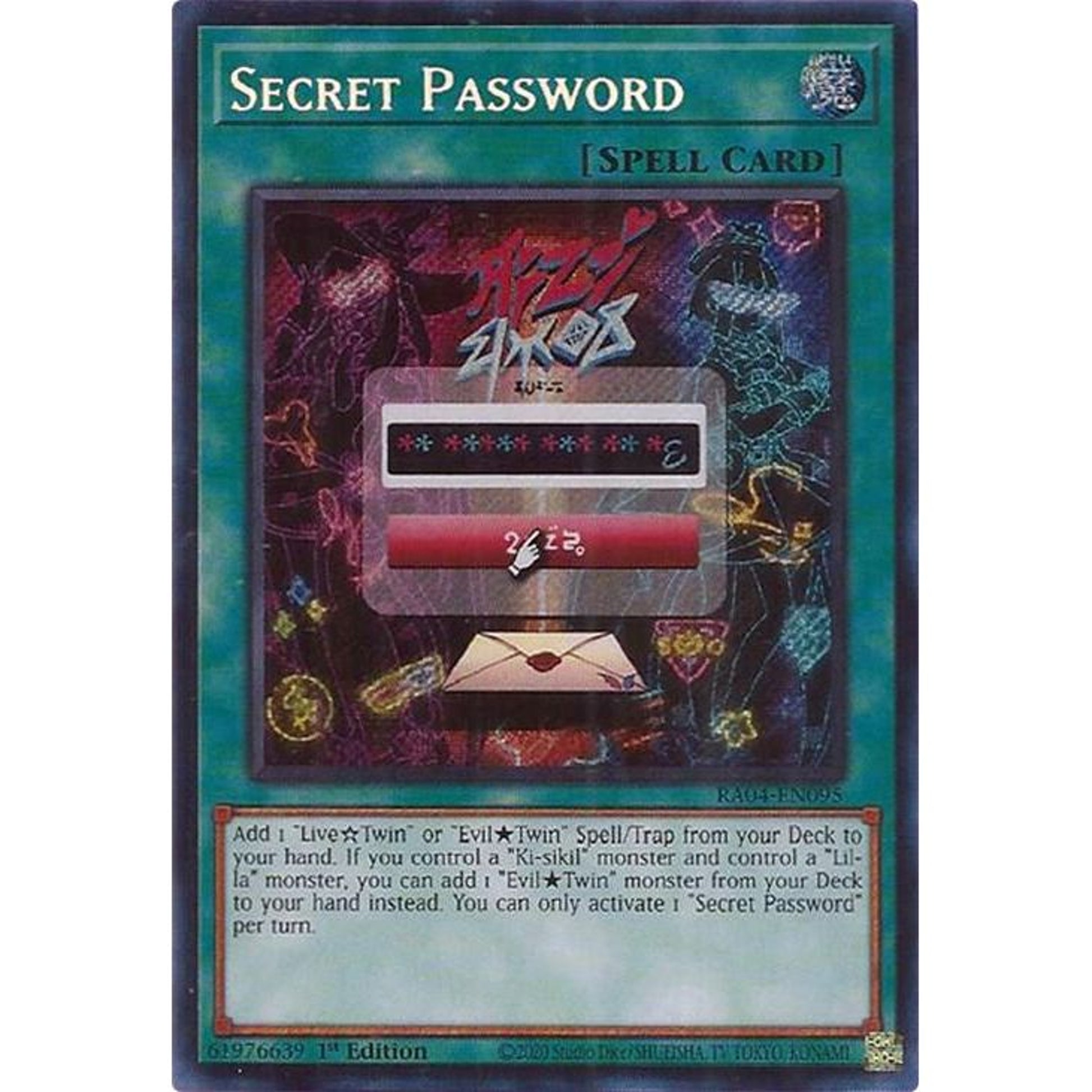 Image for Secret Password (Secret Rare) (RA04-EN095) - YuGiOh