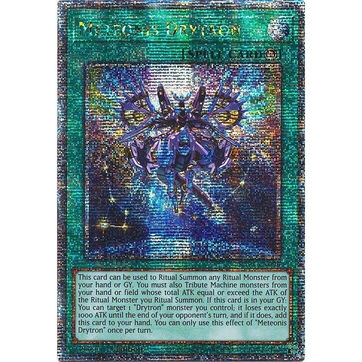 Image for Meteonis Drytron (Quarter Century Secret Rare) (RA04-EN096) - YuGiOh