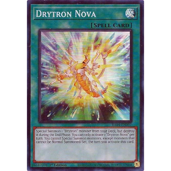 Image for Drytron Nova (RA04-EN097) - YuGiOh