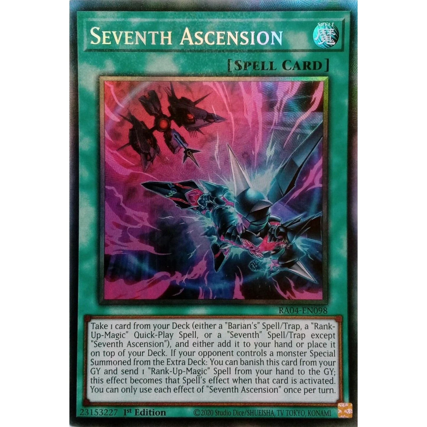 Image for Seventh Ascension (PCR) (RA04-EN098) - YuGiOh