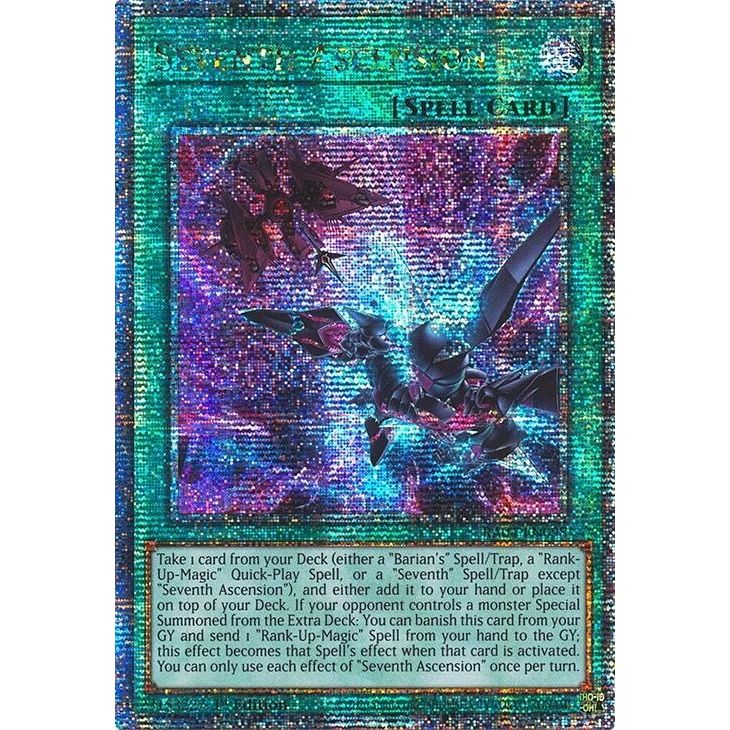Image for Seventh Ascension (Quarter Century Secret Rare) (RA04-EN098) - YuGiOh
