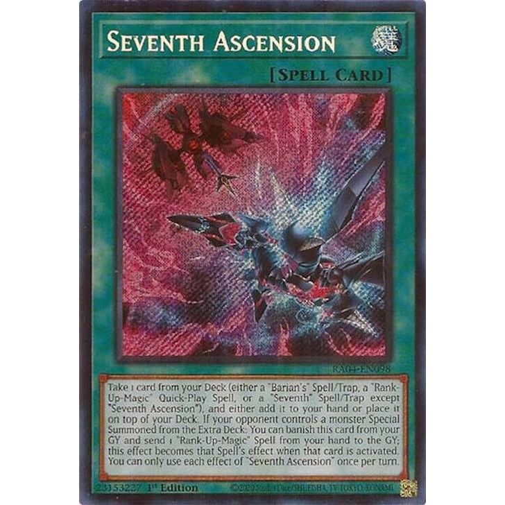 Image for Seventh Ascension (Secret Rare) (RA04-EN098) - YuGiOh