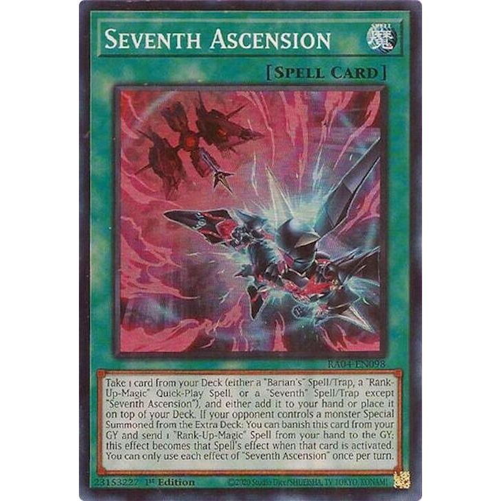 Image for Seventh Ascension (RA04-EN098) - YuGiOh