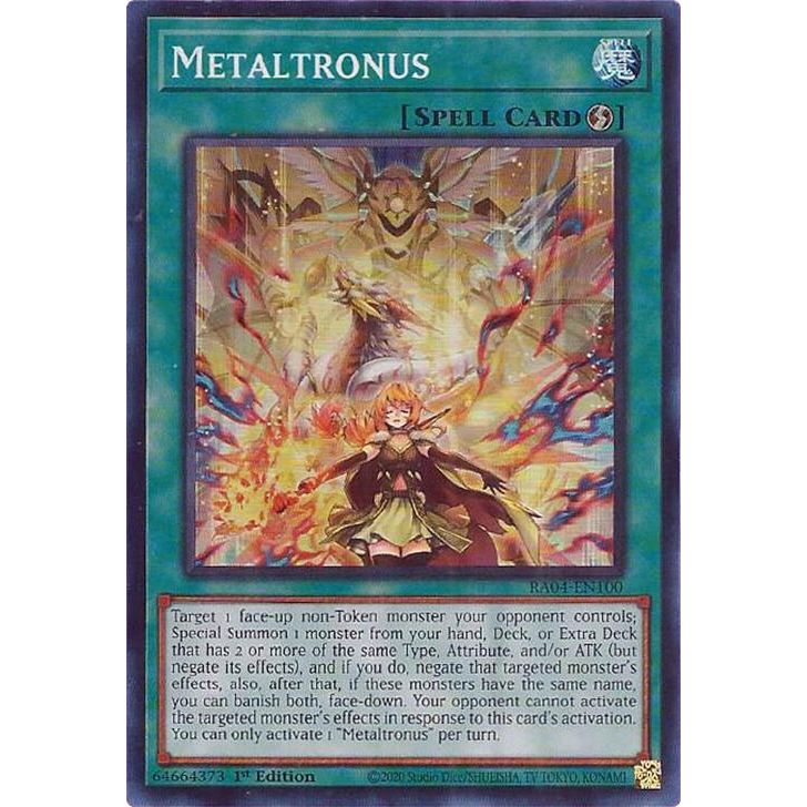 Image for Metaltronus (RA04-EN100) - YuGiOh