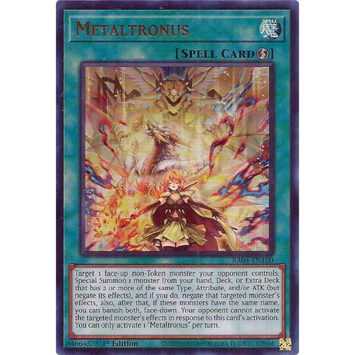Image for Metaltronus (UR) (RA04-EN100) - YuGiOh