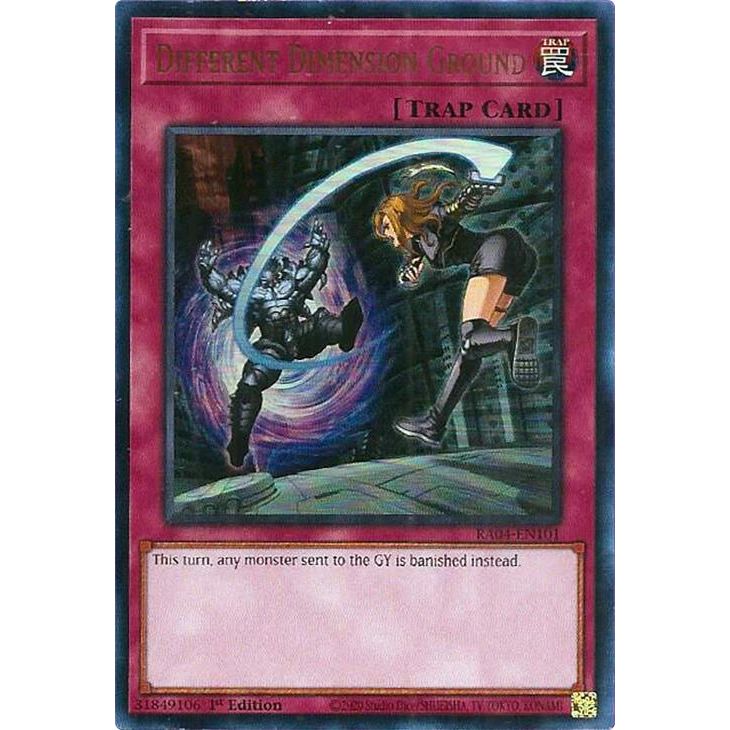 Image for Different Dimension Ground (UR) (RA04-EN101) - YuGiOh