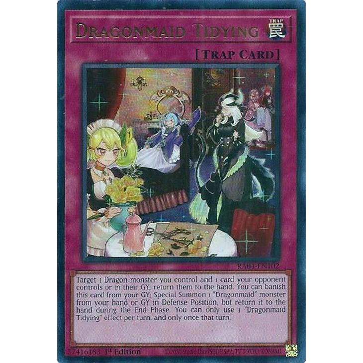 Image for Dragonmaid Tidying (UR) (RA04-EN102) - YuGiOh