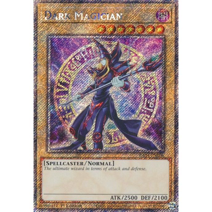 Image for Dark Magician (8th Art) (Platinum Secret Rare) (RA04-EN106) - YuGiOh