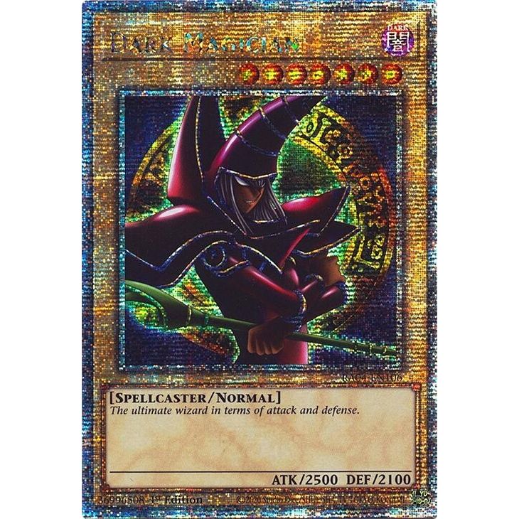 Image for Dark Magician (Arkana) (Quarter Century Secret Rare) (RA04-EN106) - YuGiOh