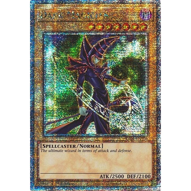 Image for Dark Magician (6th Art) (Quarter Century Secret Rare) (RA04-EN106) - YuGiOh