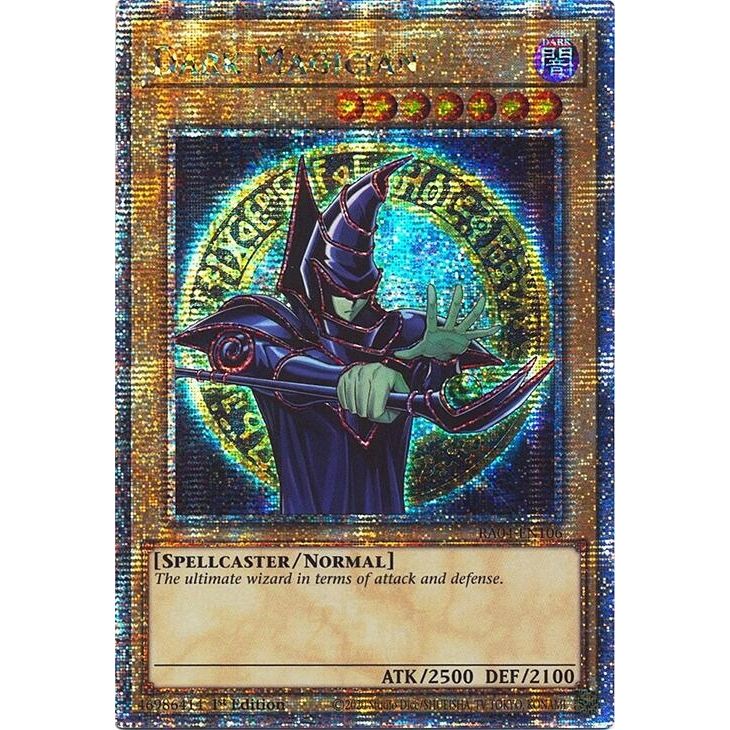 Image for Dark Magician (9th Art) (Quarter Century Secret Rare) (RA04-EN106) - YuGiOh