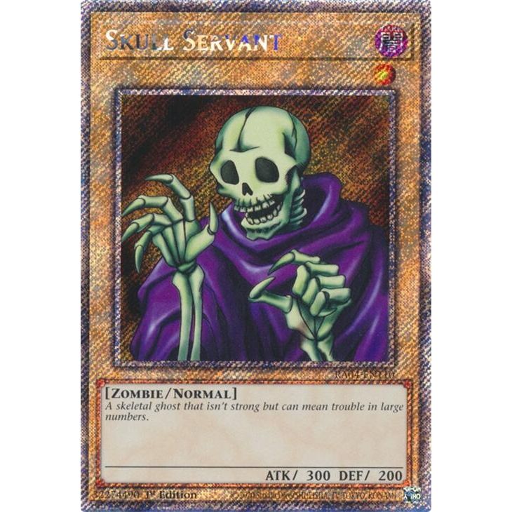 Image for Skull Servant (Platinum Secret Rare) (RA04-EN110) - YuGiOh