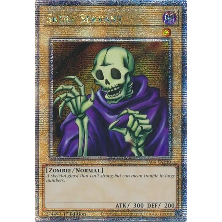 Image for Skull Servant (Quarter Century Secret Rare) (RA04-EN110) - YuGiOh