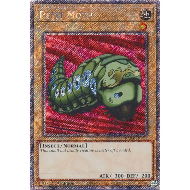 Image for Petit Moth (Platinum Secret Rare) (RA04-EN111) - YuGiOh