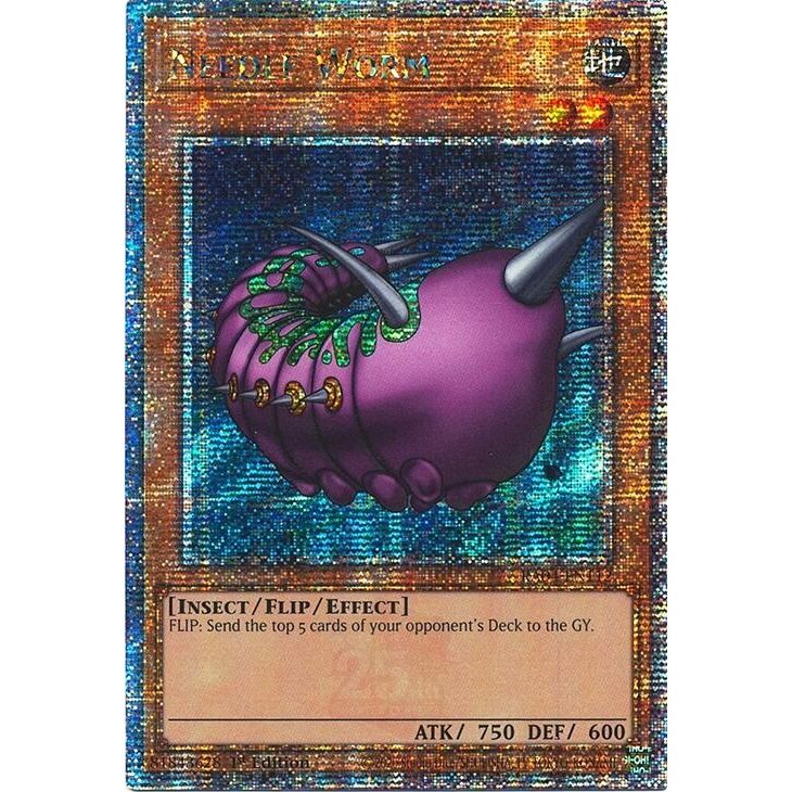 Image for Needle Worm (Quarter Century Secret Rare) (RA04-EN112) - YuGiOh