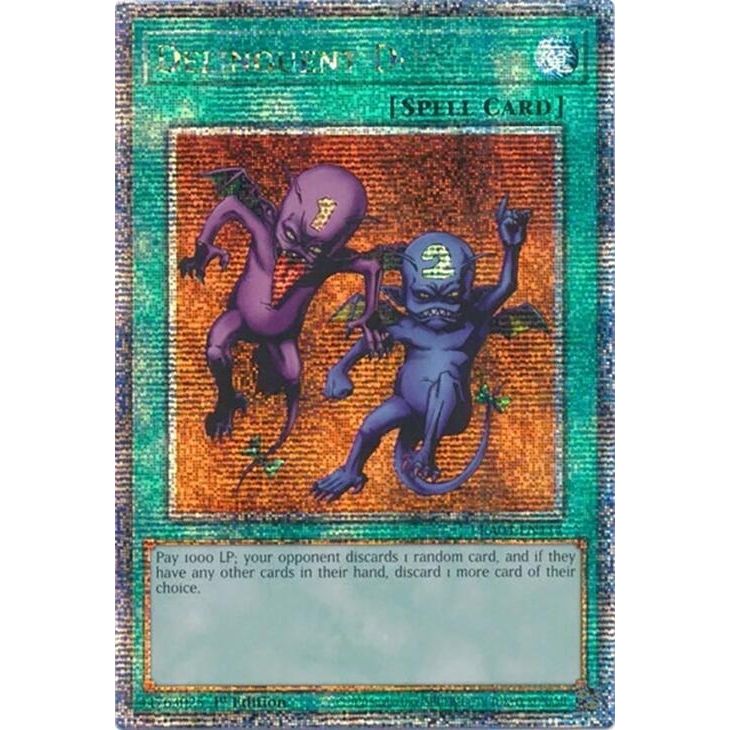 Image for Delinquent Duo (Quarter Century Secret Rare) (RA04-EN114) - YuGiOh