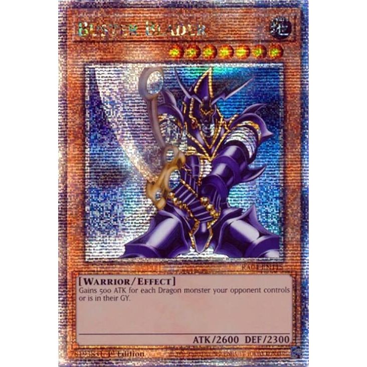 Image for Buster Blader (Quarter Century Secret Rare) (RA04-EN115) - YuGiOh